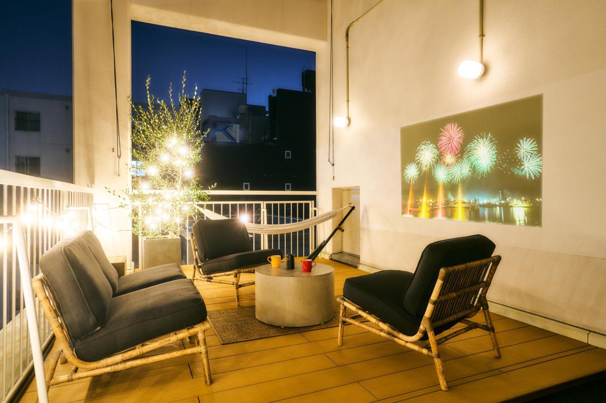 &And Hostel Shinsaibashi East Oszaka Szoba fotó