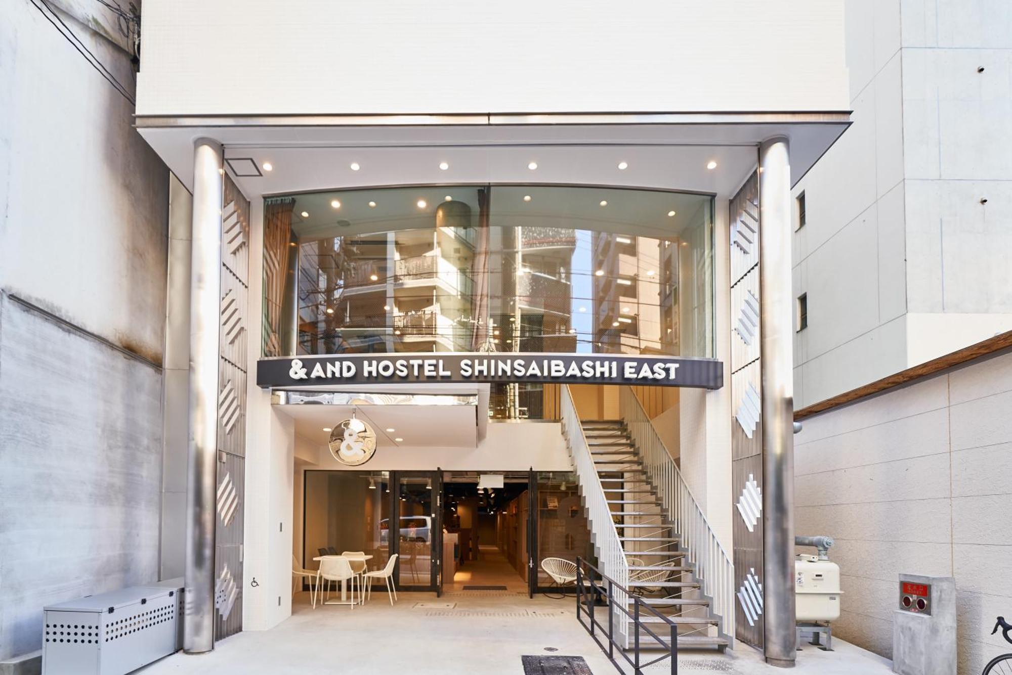 &And Hostel Shinsaibashi East Oszaka Kültér fotó