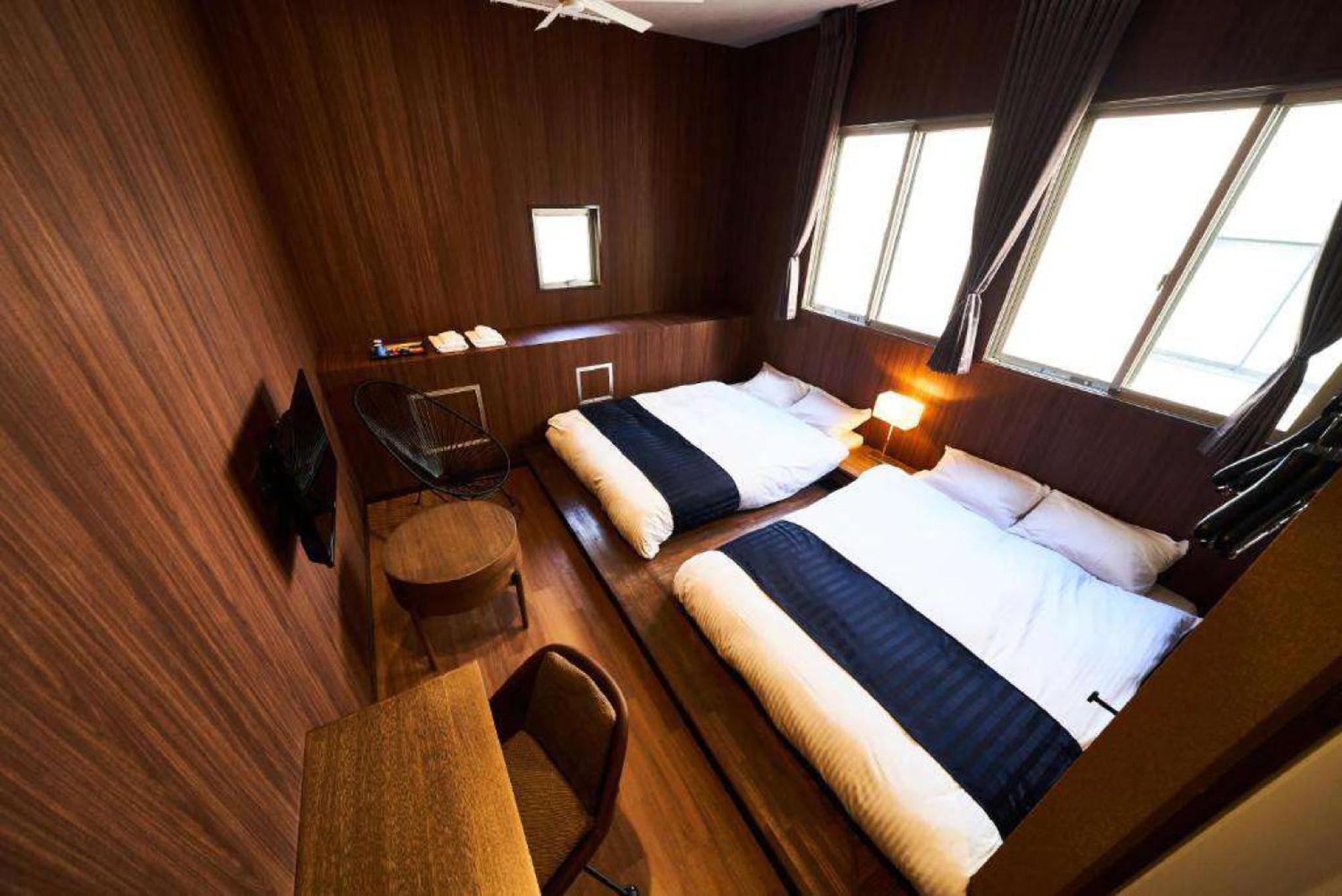 &And Hostel Shinsaibashi East Oszaka Szoba fotó